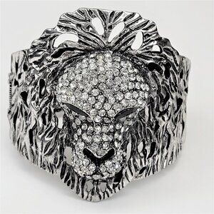 Lion Bracelet Lion Cuff Bangle Bracelet